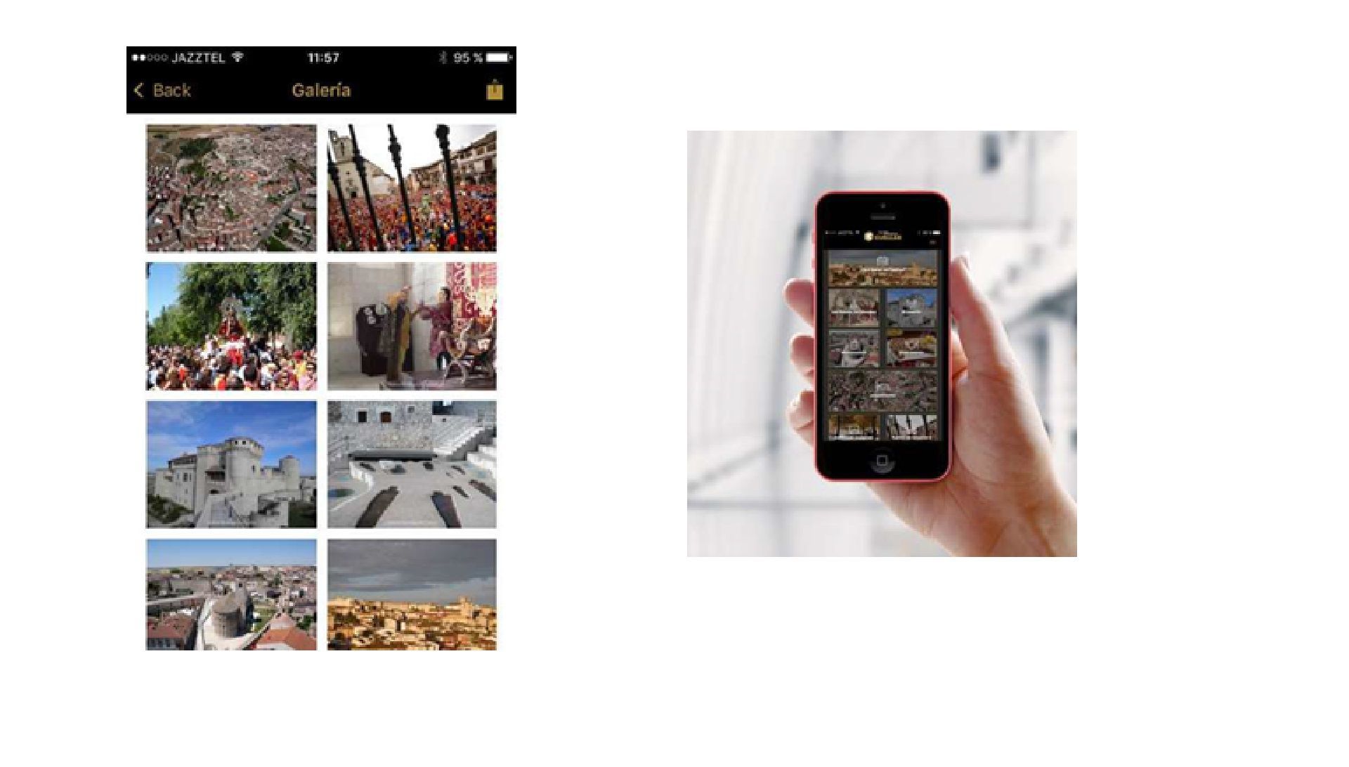 Imagen de dos APP creadas por nosotros.